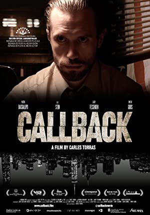 Callback (2016) starring Martin Bacigalupo on DVD on DVD